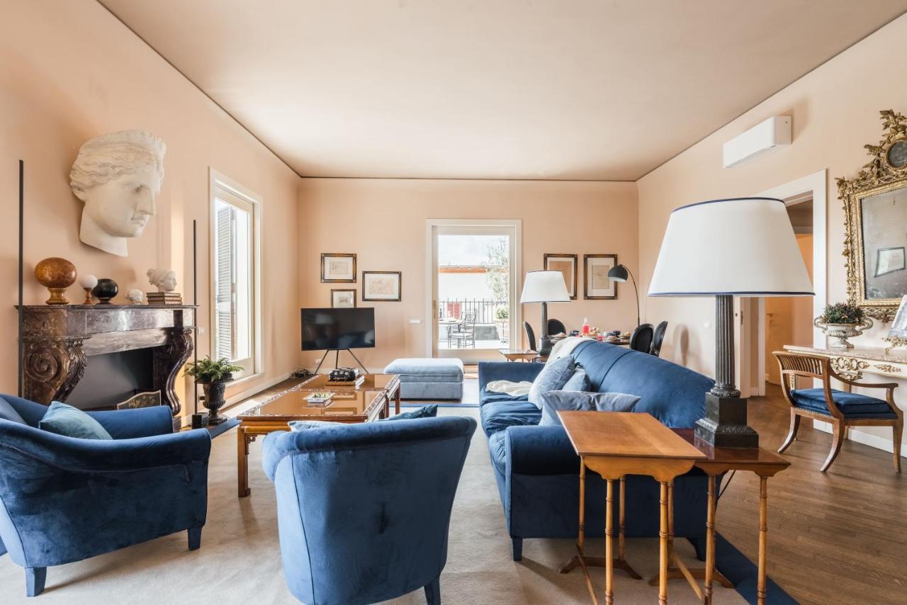 The Best Rent - Spacious Apartment With Terraces With Panoramic View Of Roma Exterior foto